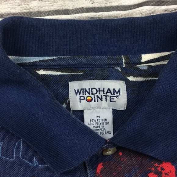 WINDHAM pointe polo shirt size medium - Picture 3 of 4